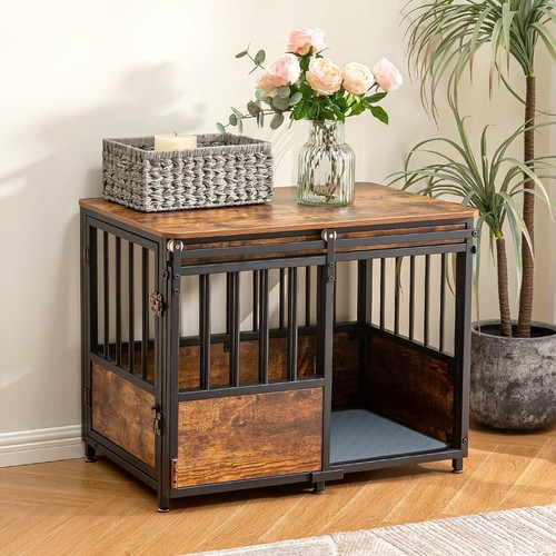 Dog crate with - cushion, for