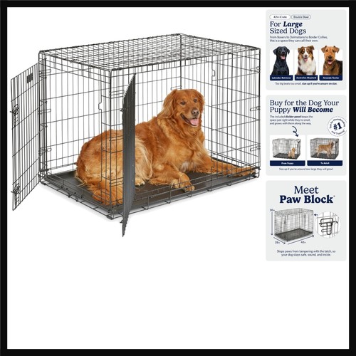 Heavy duty dog crate - crate, in)